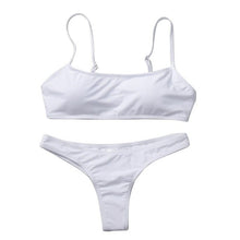 Load image into Gallery viewer, Solid Bikini Push-up BIKINI