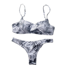 Load image into Gallery viewer, Solid Bikini Push-up BIKINI