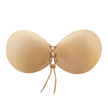 Load image into Gallery viewer, Soutien-gorge femme auto-adhésif sans bretelles invisible Push Up