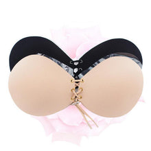Load image into Gallery viewer, Soutien-gorge femme auto-adhésif sans bretelles invisible Push Up