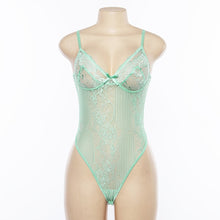 Load image into Gallery viewer, Sexy une pièce dos nu transparent nouveau 2019