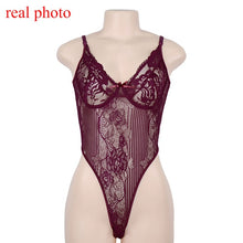 Load image into Gallery viewer, Sexy une pièce dos nu transparent nouveau 2019